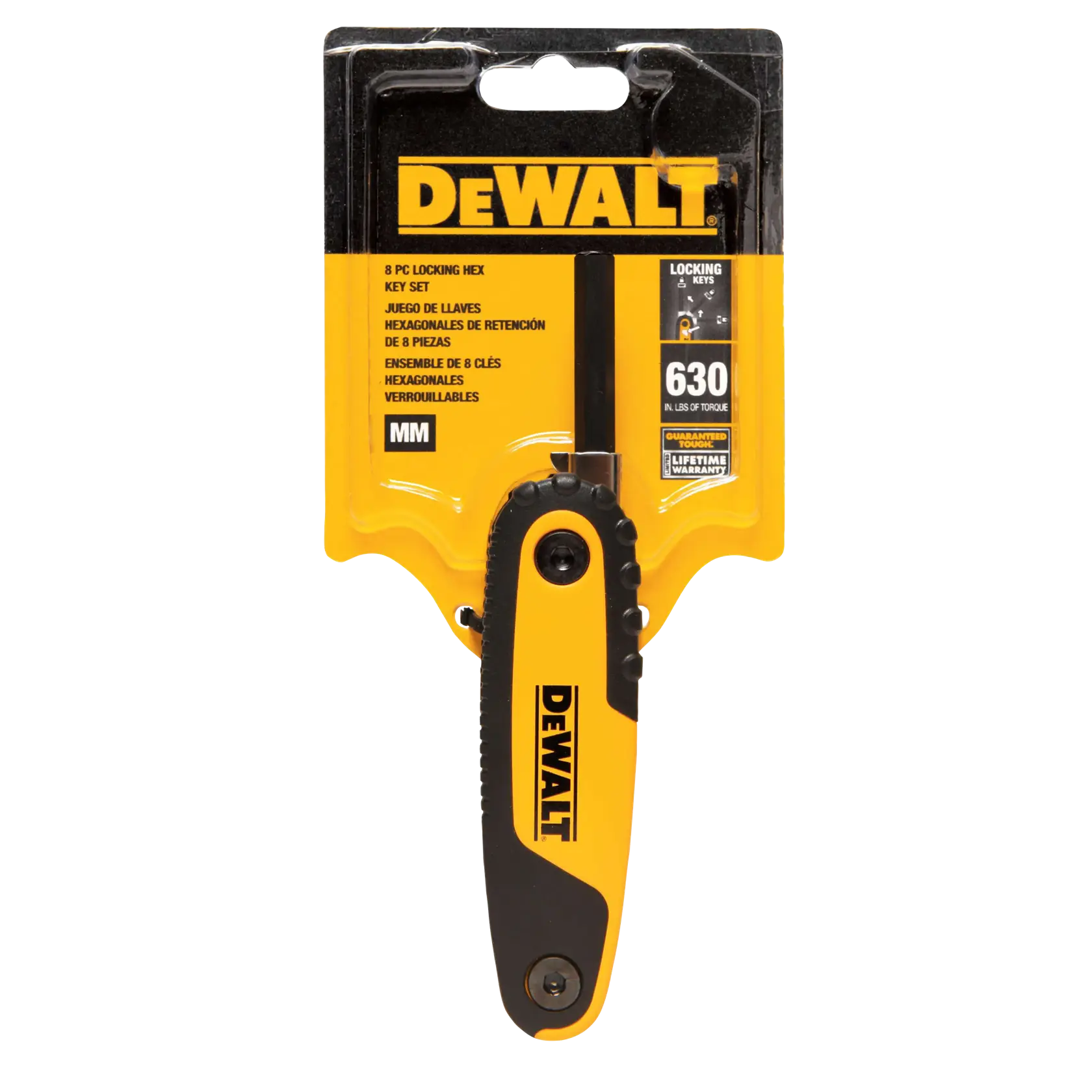 DEWALT® Folding/Locking Hex Key Sets (mm) thumbnail 4