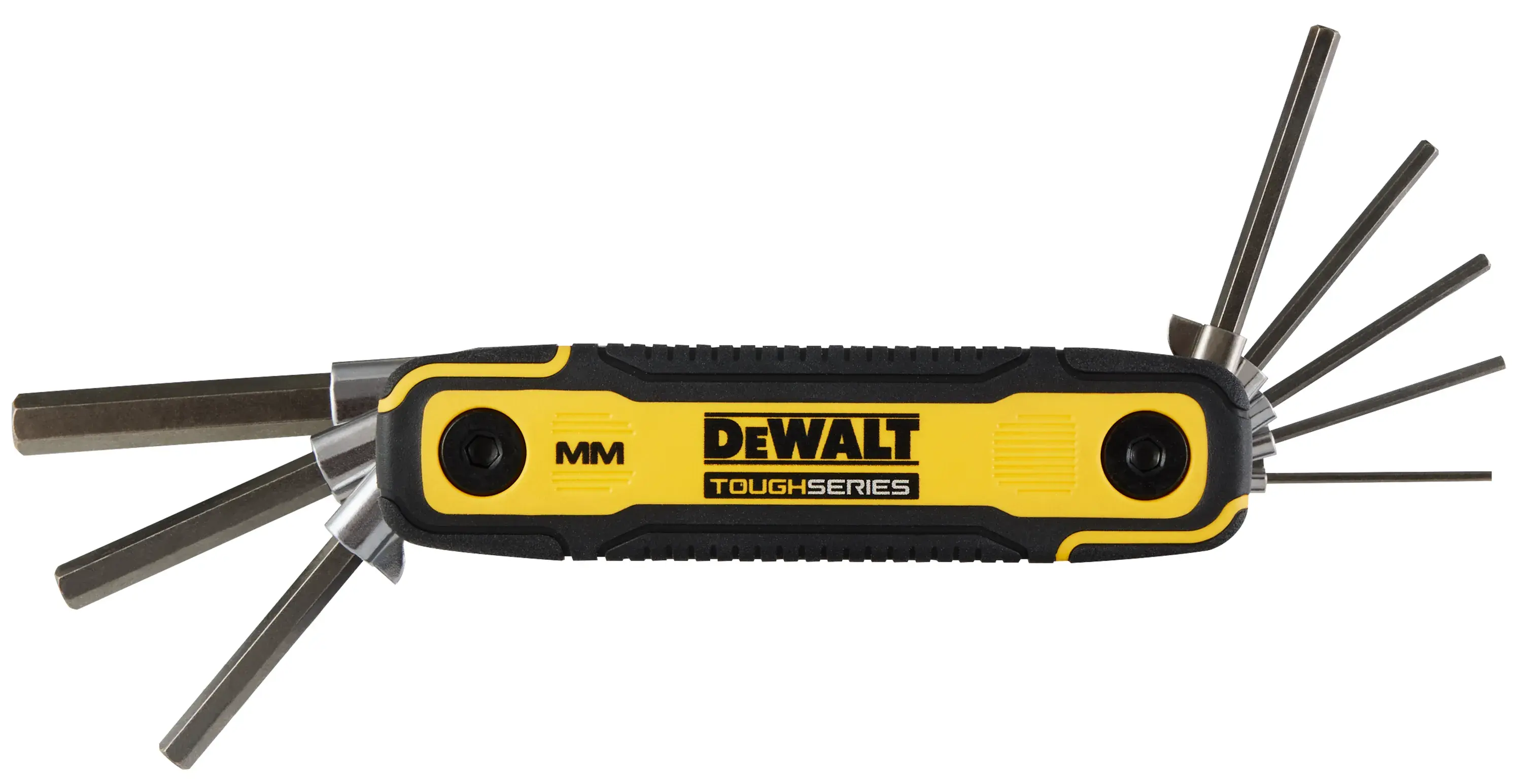DEWALT Folding Hex Key DWHT70267 / TOUGHSERIES™ Fractional Folding Hex Key (MM)  beauty image view1  