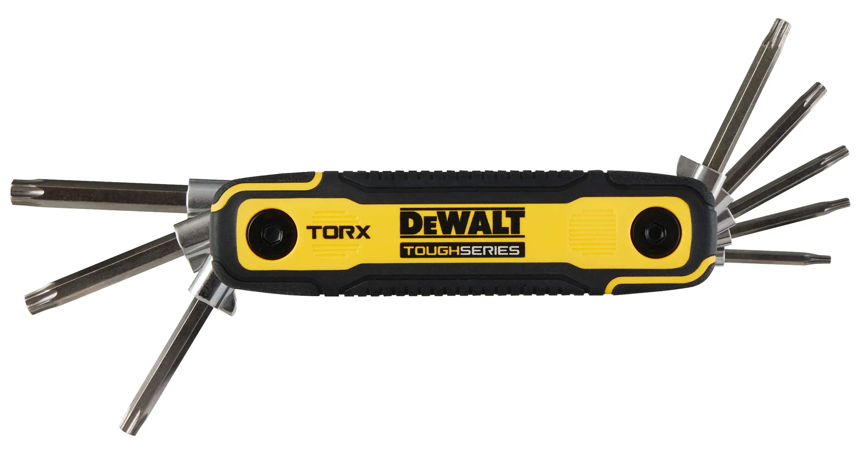 DEWALT Folding Hex Key DWHT70268 / TOUGHSERIES™ Fractional Folding Hex Key (TORX)  beauty image view1  