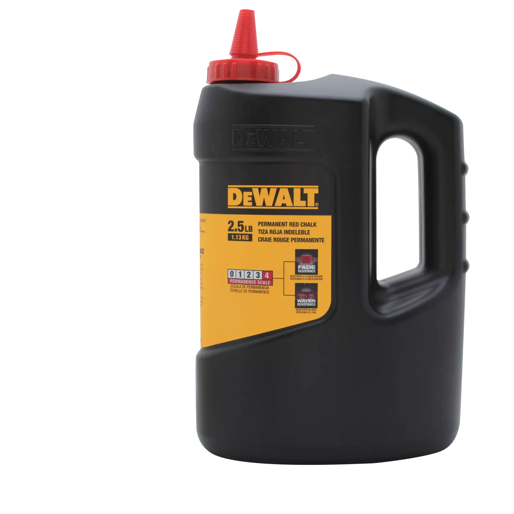 DEWALT 2-1/2 lb. Permanent Red Chalk