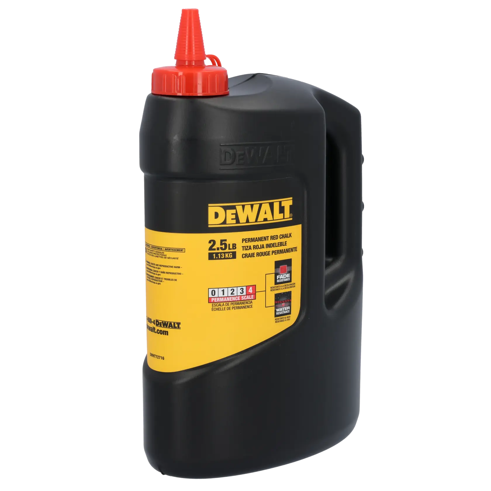 DEWALT 2-1/2 lb. Permanent Red Chalk