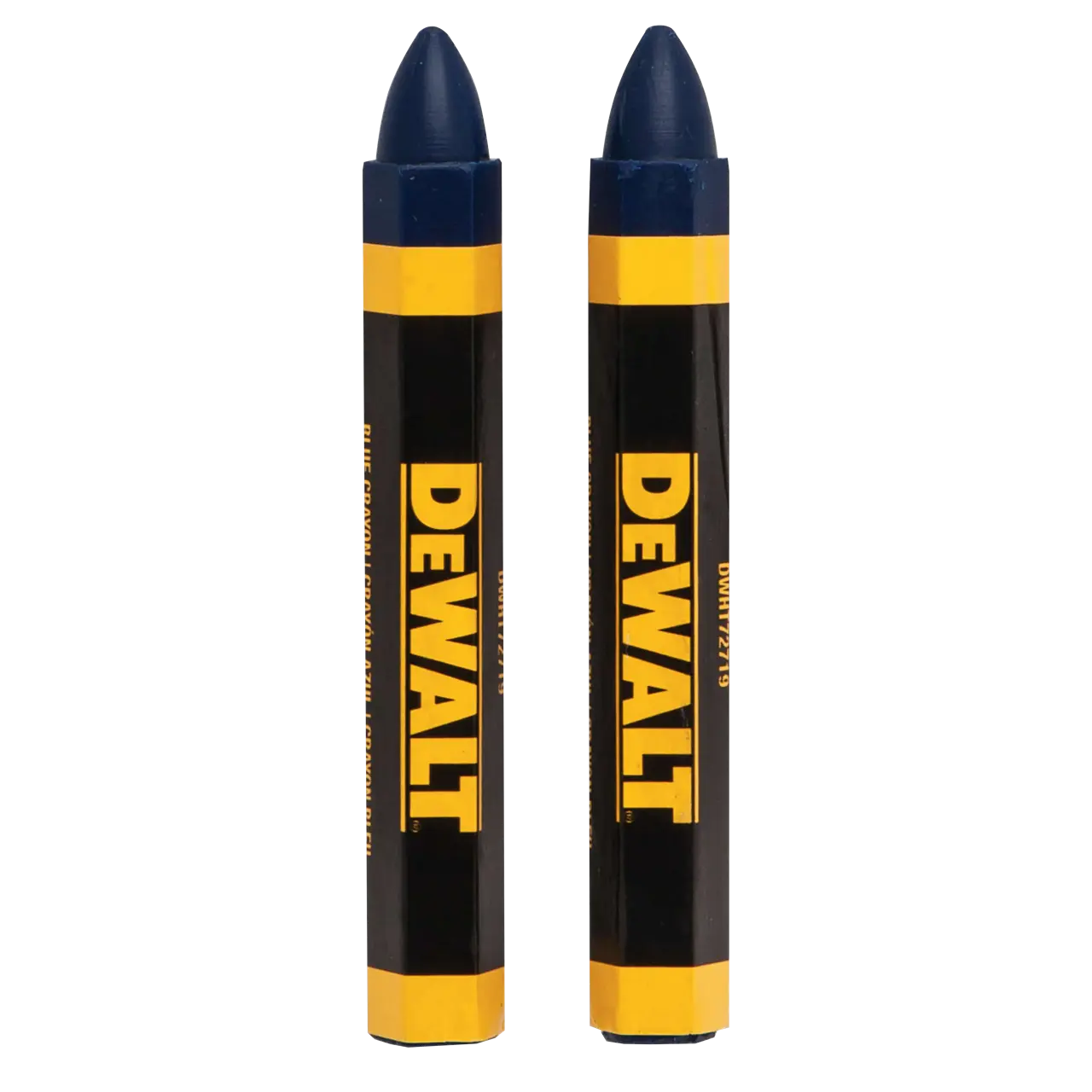 Profile of  Blue Lumber Crayons.