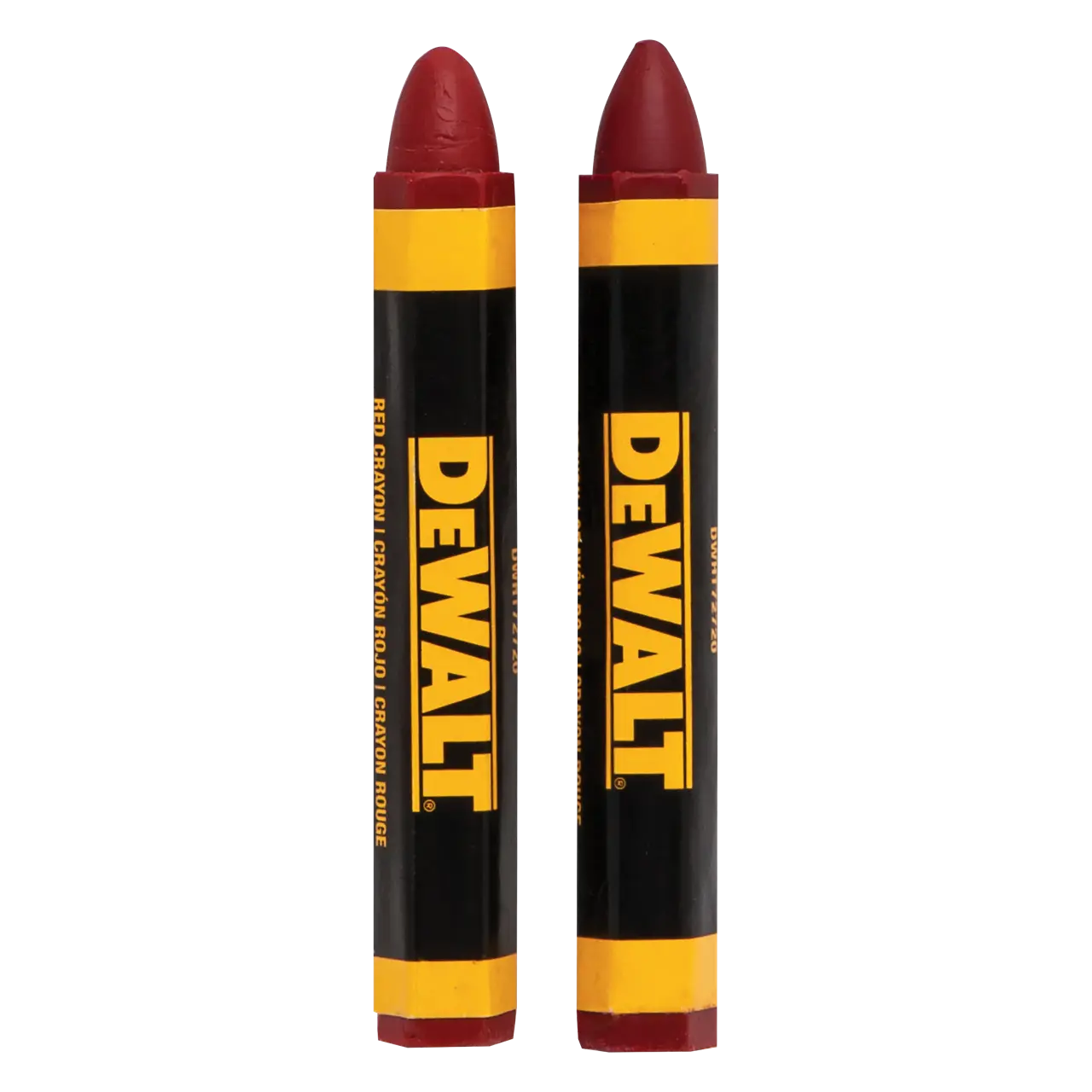 Profile of  Red Lumber Crayons.