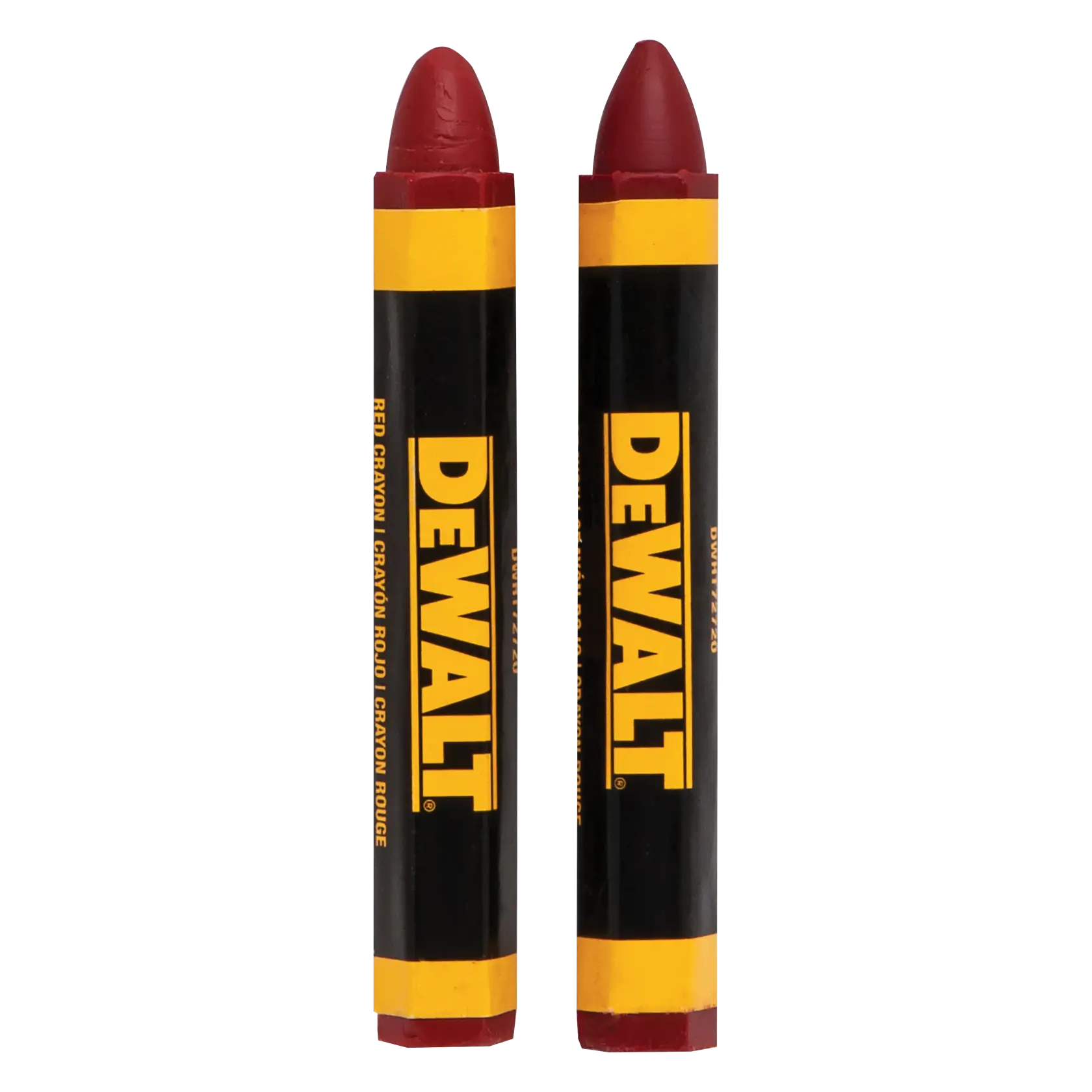 Profile of  Red Lumber Crayons.