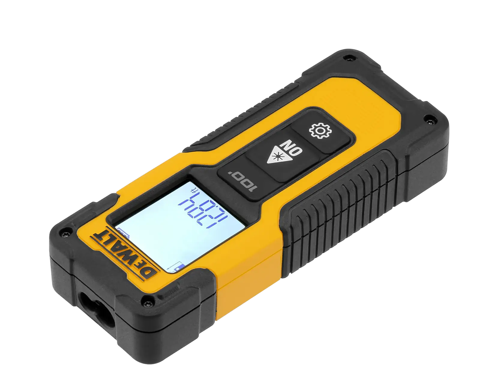 Laser and Distance Measurer Top View