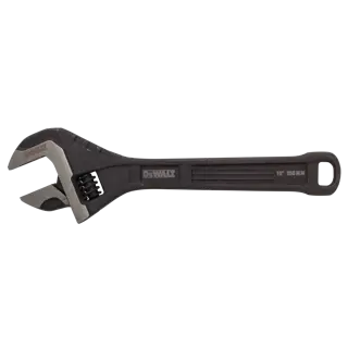 Profile of  10 inch All Steel Adjustable Wrench.
