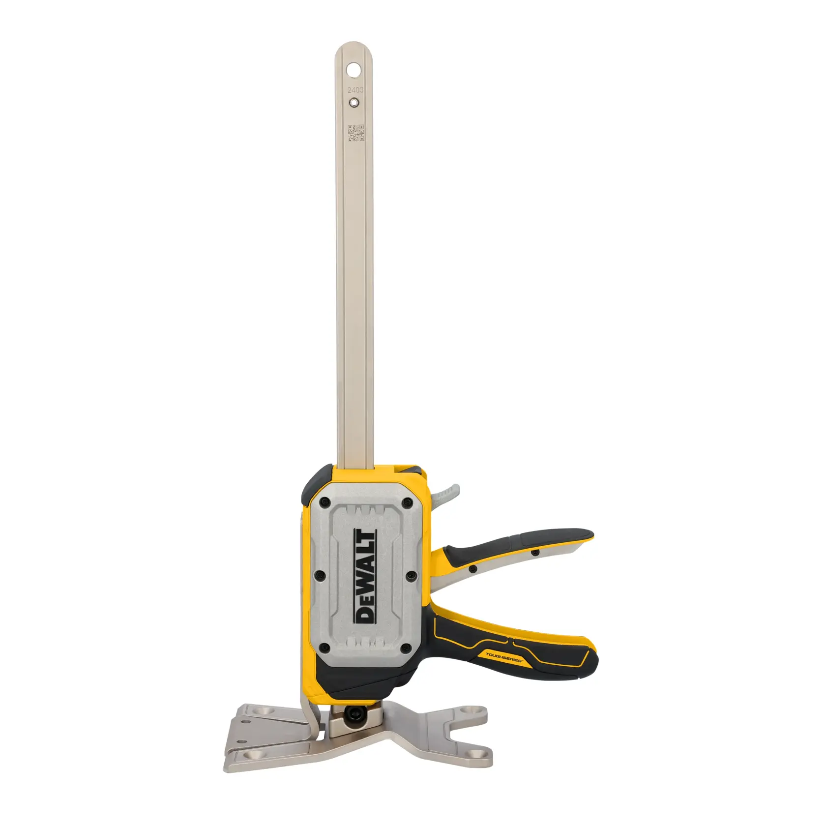 DEWALT(R) TOUGHSERIES(TM) CONSTRUCTION JACK on white at a profile view
