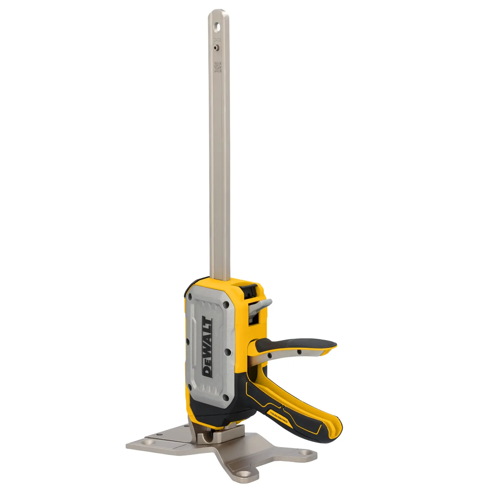 DEWALT(R) TOUGHSERIES(TM) CONSTRUCTION JACK on white at a 3/4 profile view from the right