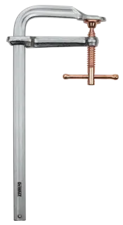 Profile of  12 inch Metalworking bar Clamp.