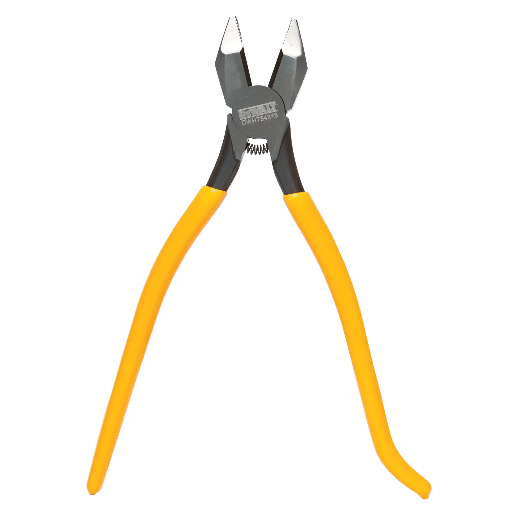 Profile of  opened Heavy Duty Rebar Pliers.