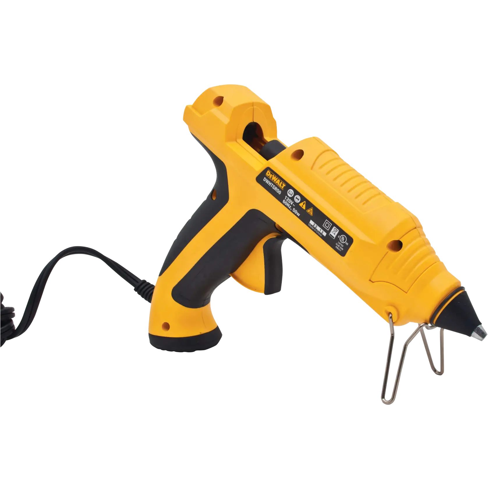 Profile of  Rapid Heat Ceramic Glue Gun with wire.