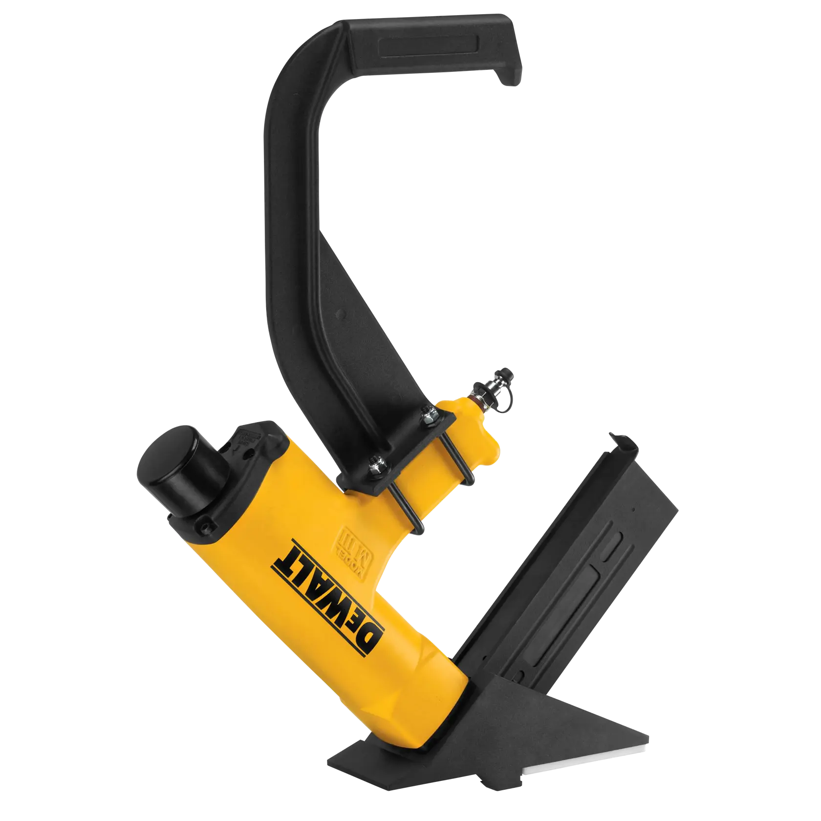 Profile of  15.5 G A Flooring Stapler.