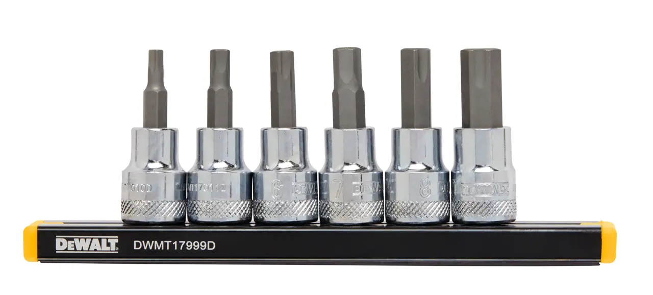 3/8-In. Drive mm Hex Bit Socket Set (6-Pc.)
