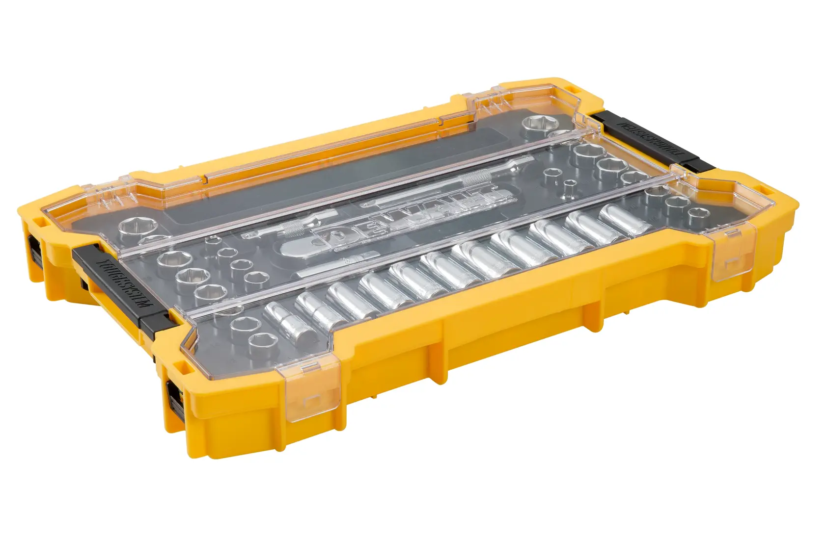 DEWALT® 37-pc. 3/8-in. Drive Socket Set with ToughSystem® 2.0 Tray and Lid