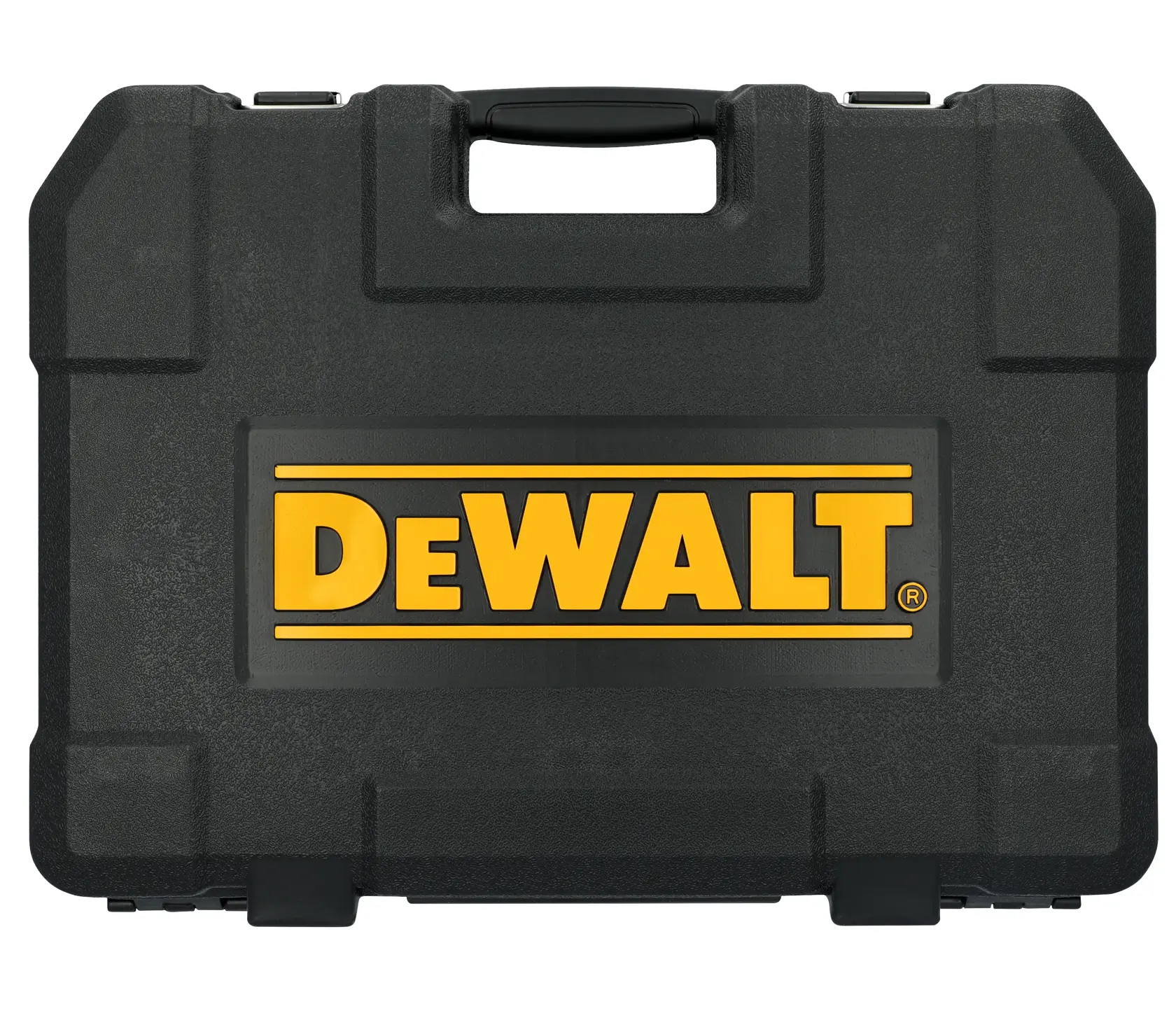 DEWALT® TOUGHSERIES™ DWMT45404 Mechanics Set in black case closed on white at a profile view