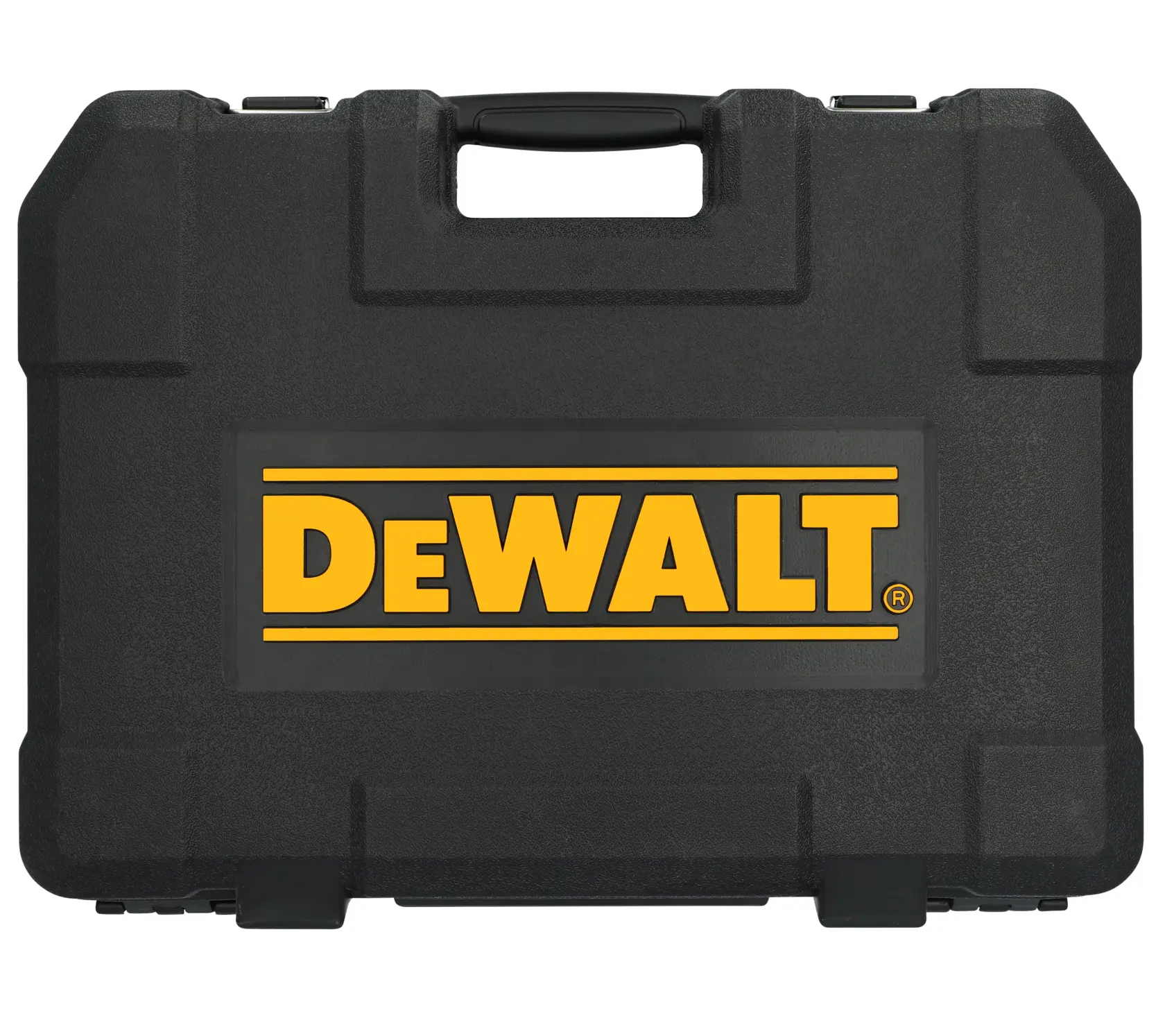 DEWALT® TOUGHSERIES™ DWMT45407 Mechanics Set in black case closed on white at a profile view