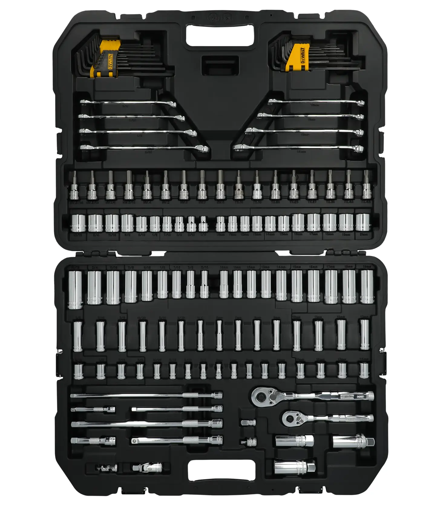DEWALT® TOUGHSERIES™ 1/4-in. and 3/8-in. Mechanics Tool Set (140-pc.)