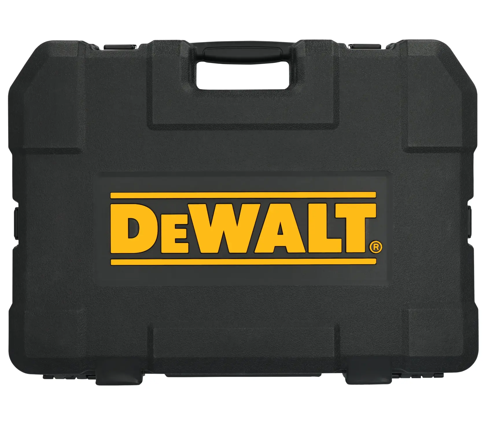 DEWALT® TOUGHSERIES™ DWMT45408 Mechanics Set in black case closed on white at a profile view