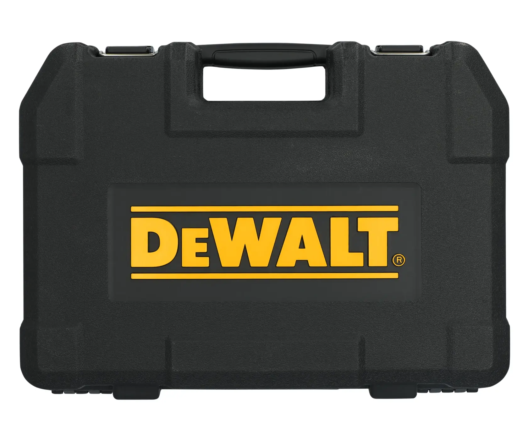DEWALT® TOUGHSERIES™ DWMT45410 Mechanics Set in black case closed on white at a profile view