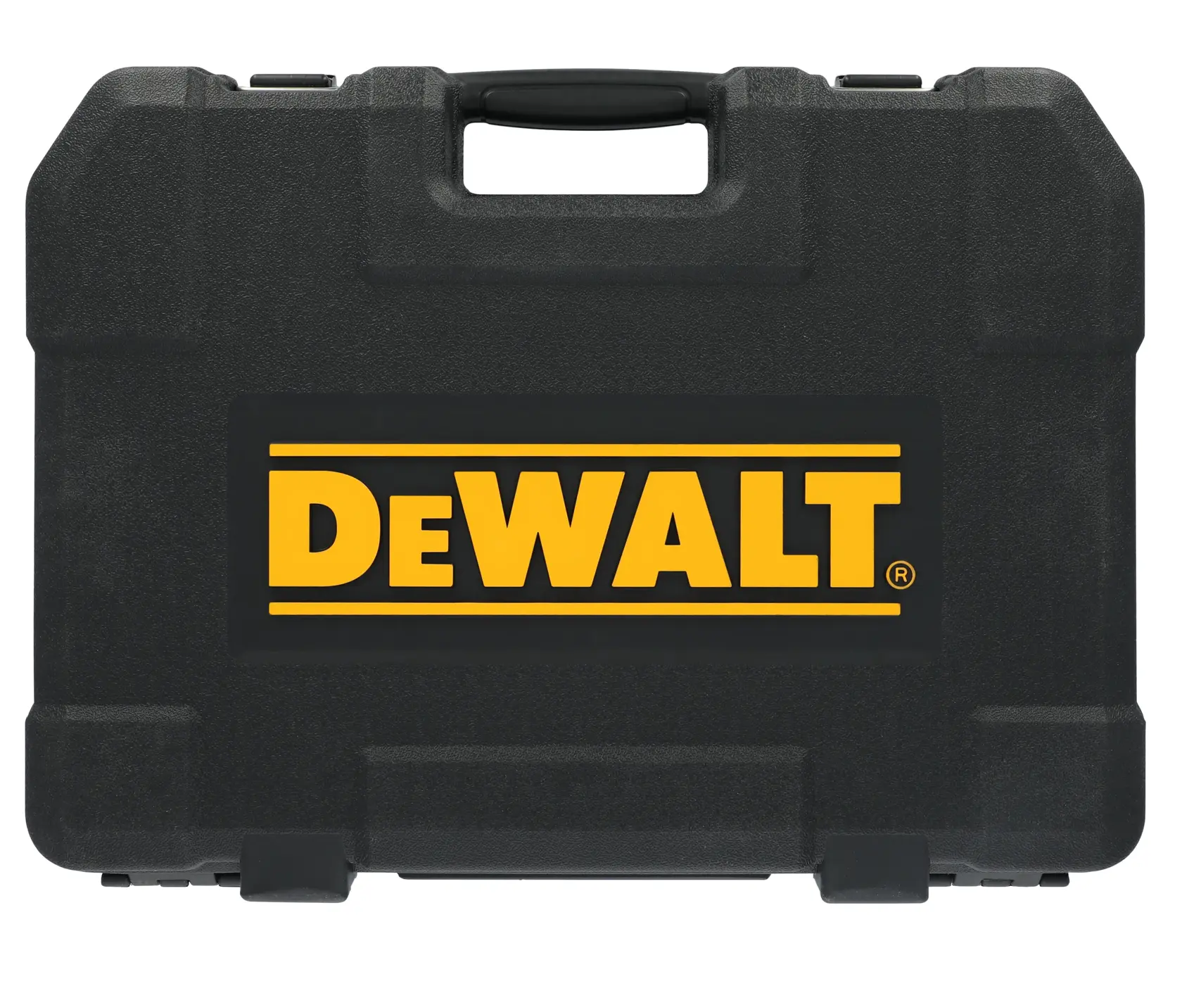 DEWALT® TOUGHSERIES™ DWMT45415 Mechanics Set in black case closed on white at a profile view