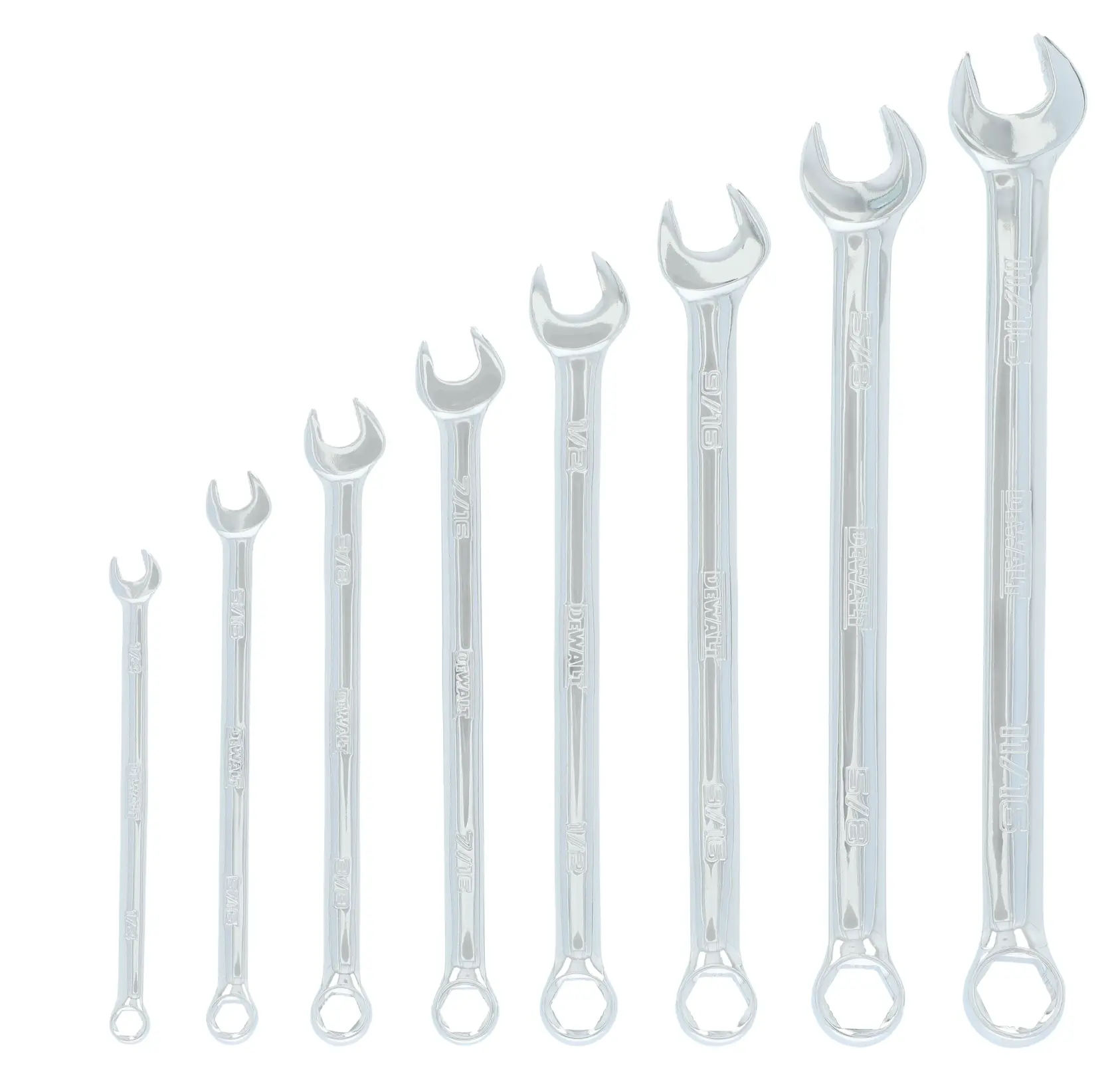 DEWALT® TOUGHSERIES 8-piece SAE Combination Wrench Set thumbnail 5