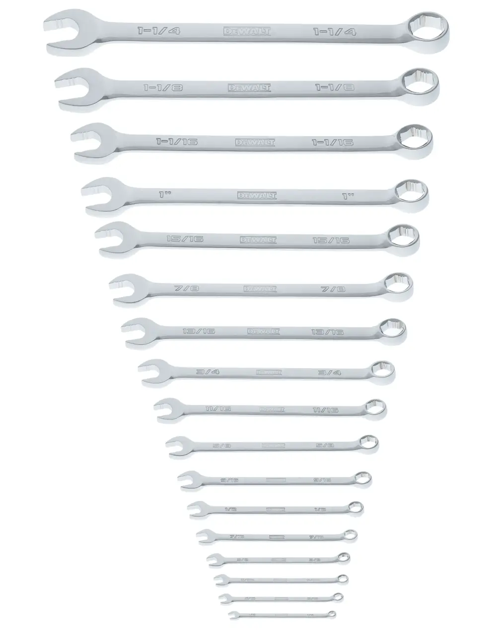 SAE Combination Wrench Set (17 pc.)