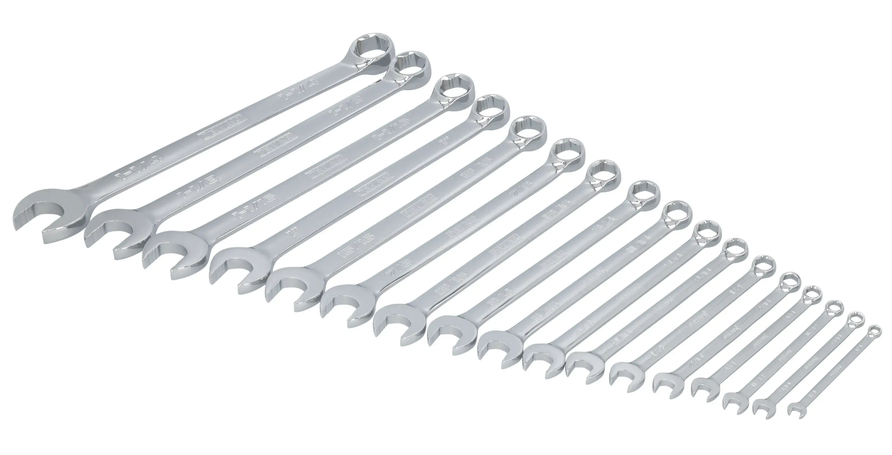 DEWALT® TOUGHSERIES™ DWMT45428 Mechanics Set on white at a 3/4 view from the right