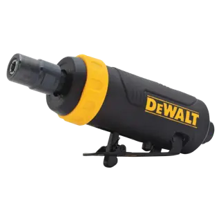 Side view of DEWALT straight die grinder.