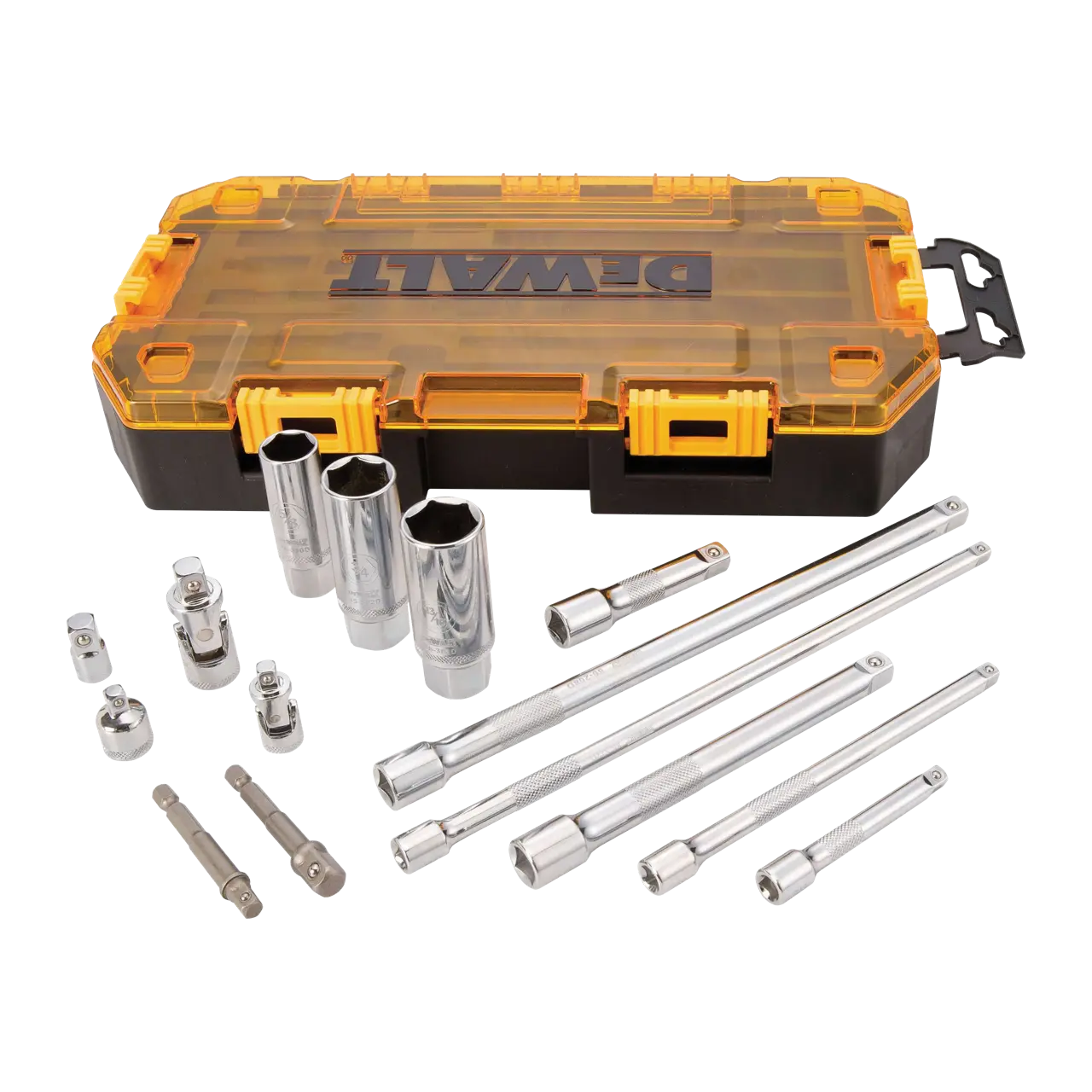 1/4 in. & 3/8 in. Drive Tool Accessory Set (15 pc.)