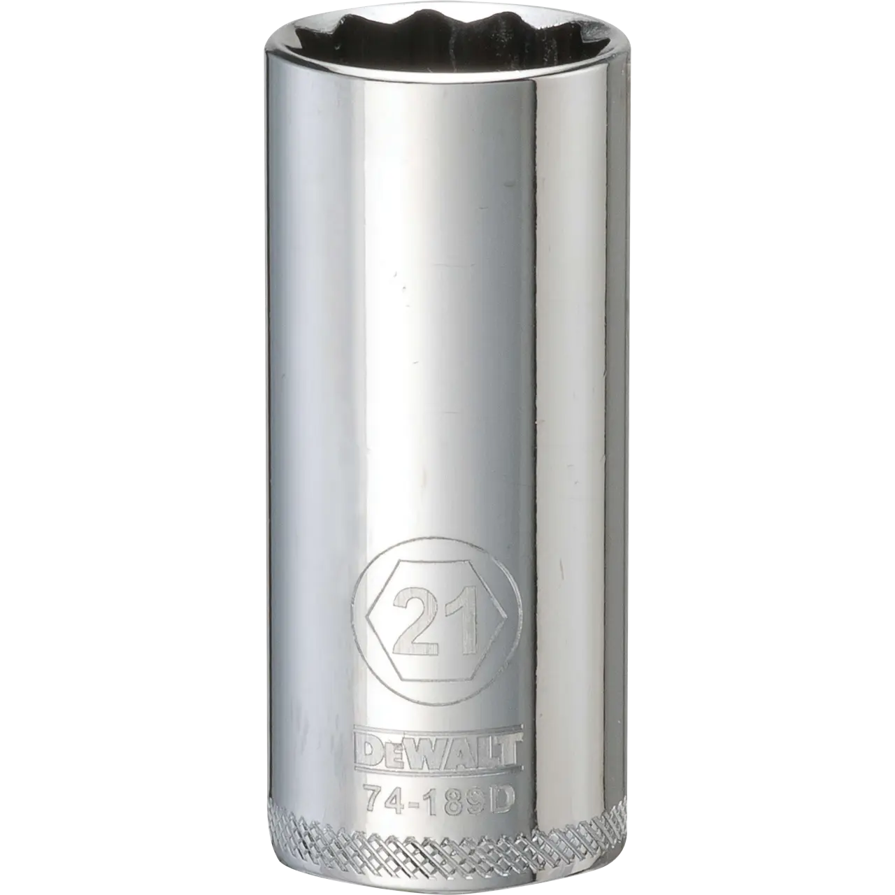 3/8-In. (6.4mm) Drive 12-Point 21mm Metric Deep Socket