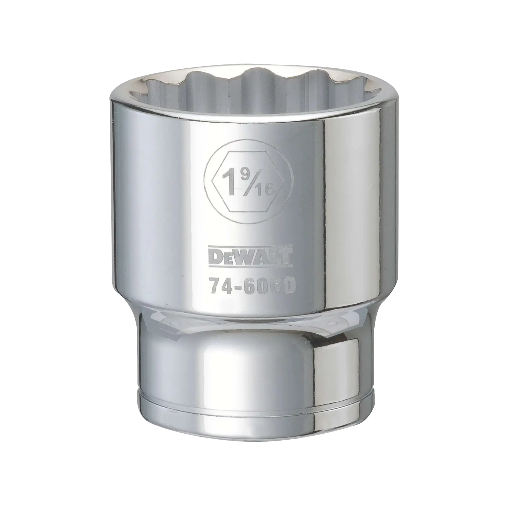 DEWALT® 3/4-in (19-mm) Drive 12-Point 1-9/16-in (40-mm) Standard (SAE) Socket