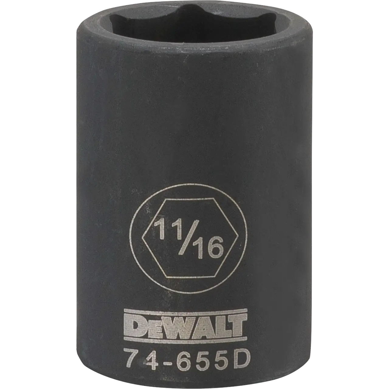 1/2-in. (13mm) Drive 6-point 11/16-in. (17mm) Standard (SAE) Impact Socket