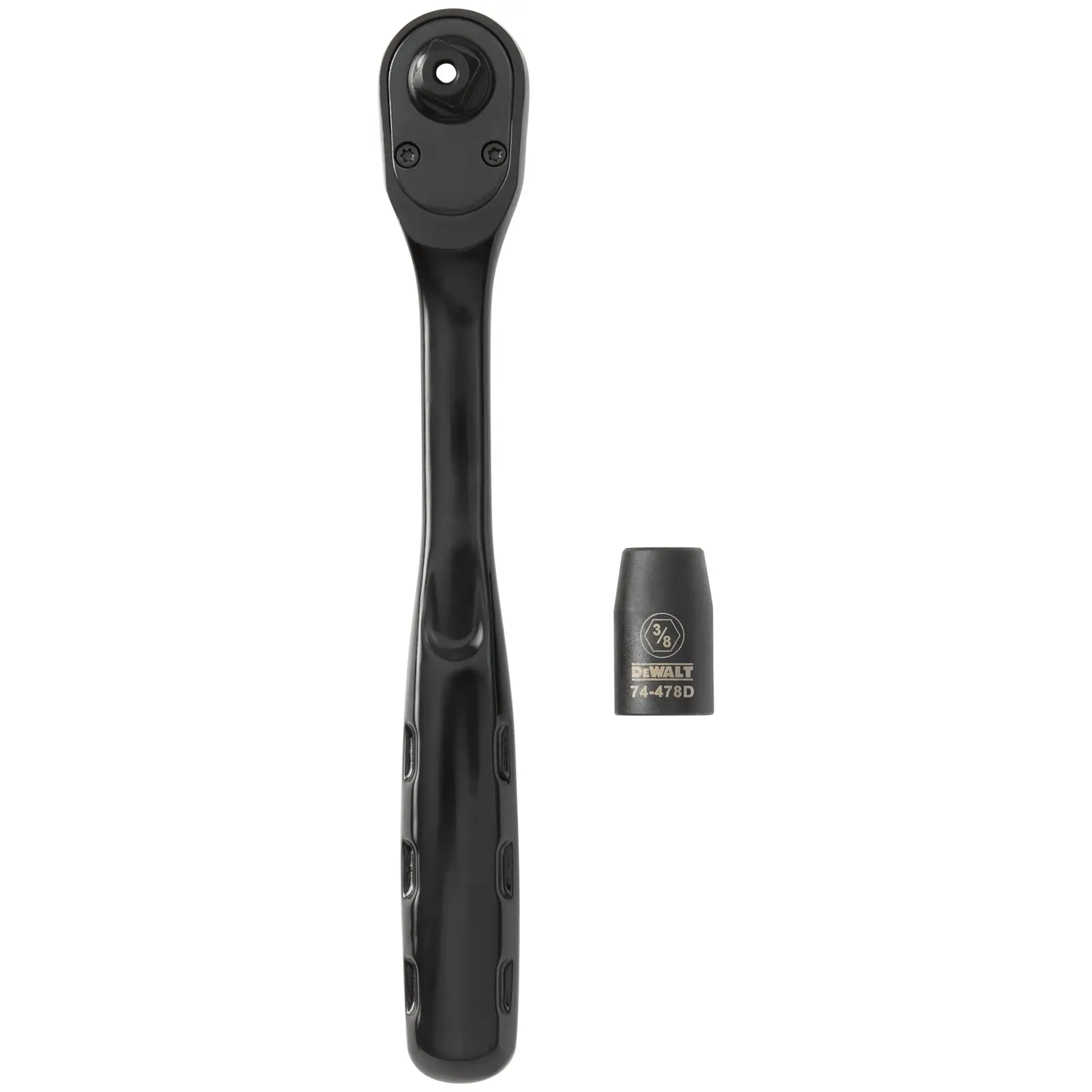 DEWALT® 3/8-in. 6 pt. Impact Socket Set, Metric and Imperial - 23-pc. thumbnail 2