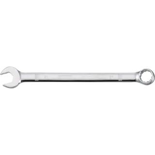 Combination wrench metric 21 millimeter head 10 and 21 / 32 in length 12 point chrome comfort grip handle.