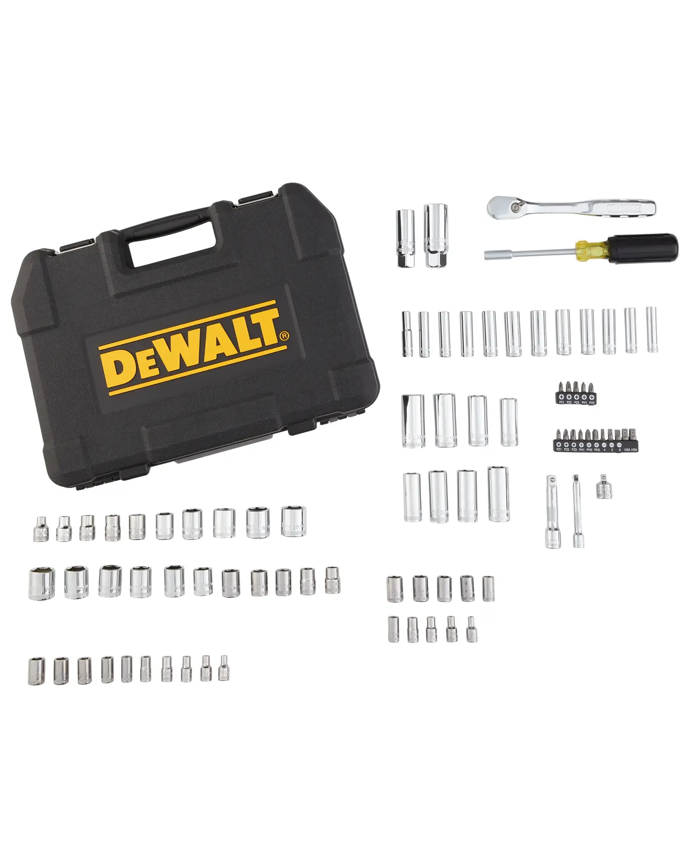 84 PIECE MECHANICS TOOL SET