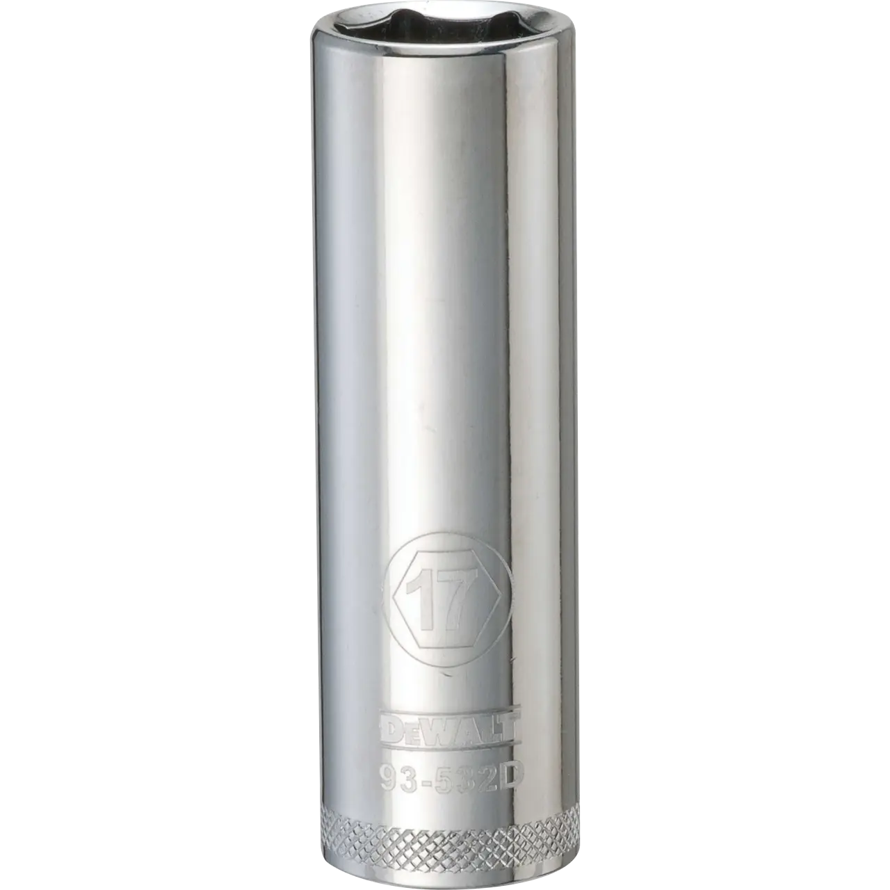 1/2-In. (13mm) Drive 6-Point 17mm Metric Deep Socket