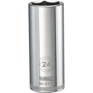 DEWALT® 1/2-in. Drive Deep 6-Point Socket 24