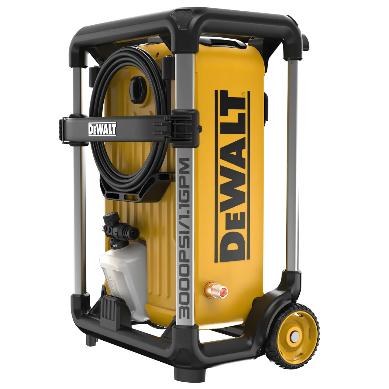Left Angle View of DEWALT 3000 PSI Pressure Washer