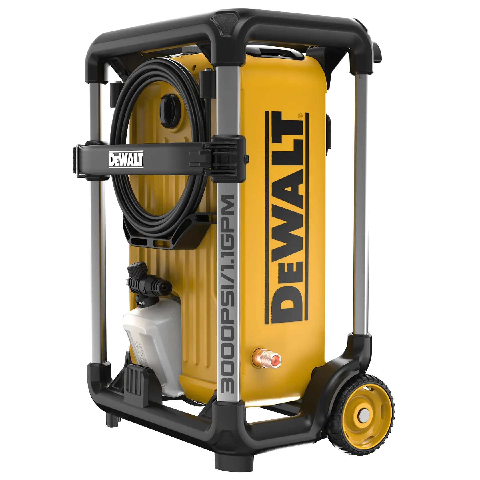 Left Angle View of DEWALT 3000 PSI Pressure Washer