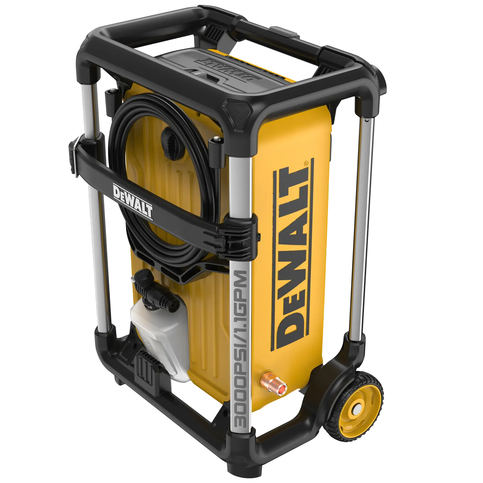 Left Front Angle View of DEWALT 3000 PSI Pressure Washer