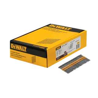 DEWALT® 3-in. x .131-in. 21-Degree Smooth Brite Round Head Nails (2000-Pack)