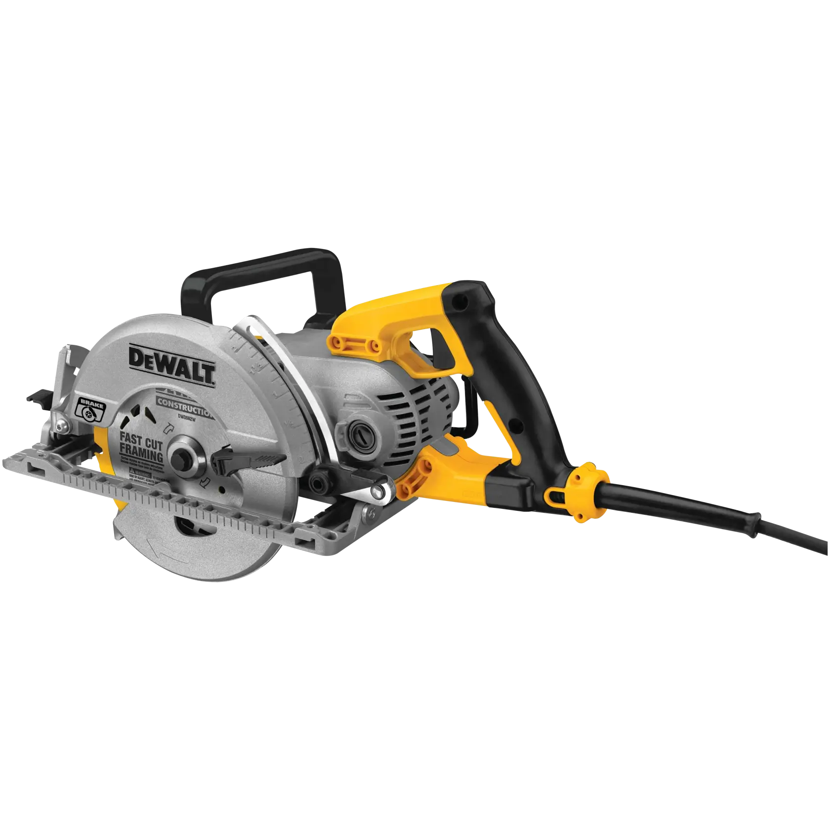 DEWALT® 7-1/4-in. Worm Drive Circular Saw With Electric Brake (Tool Only) thumbnail 6