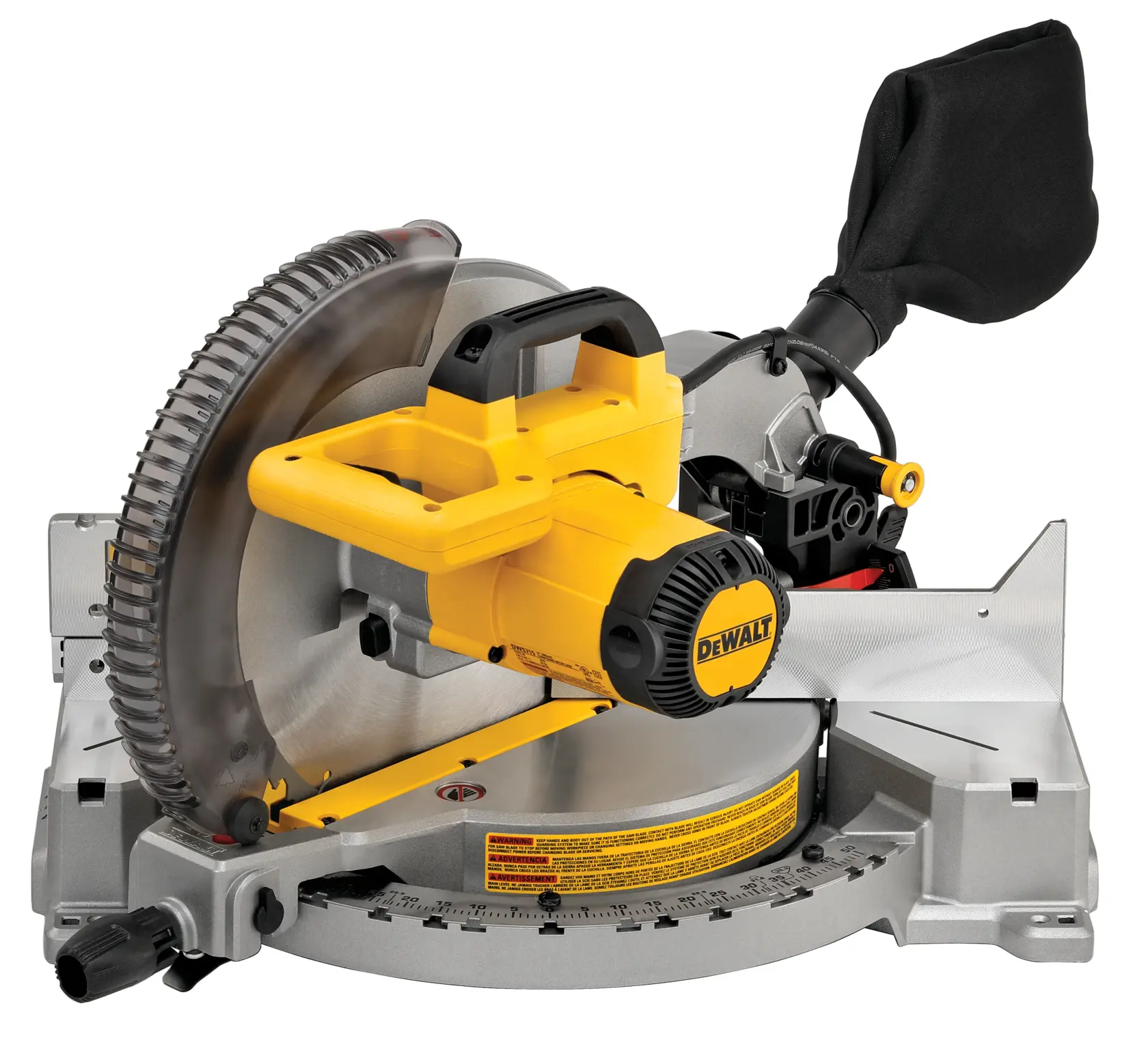DEWALT® 12-in. Miter Saw, 15-Amp, Single Bevel, Compound thumbnail 4
