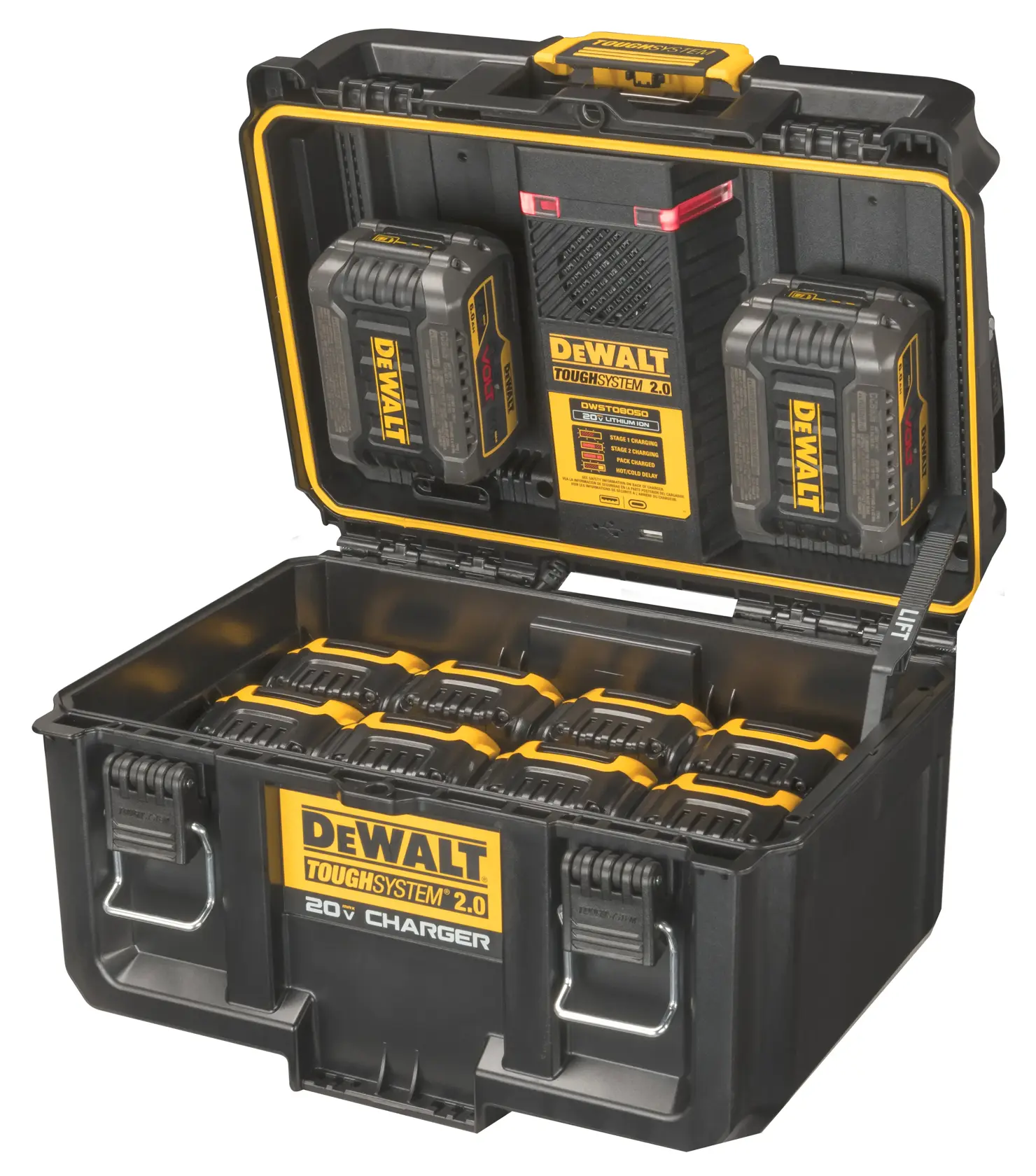 DEWALT® TOUGHSYSTEM 2.0 20V MAX* Dual Port Charger thumbnail 5