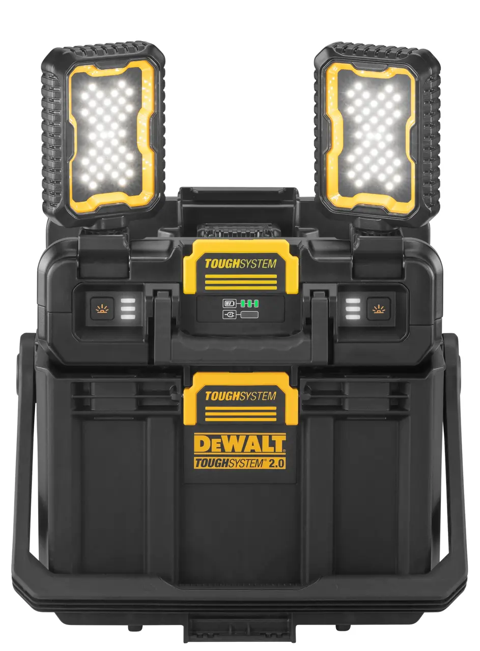 TOUGHSYSTEM 2.0 Adjustable Work Light With Storage