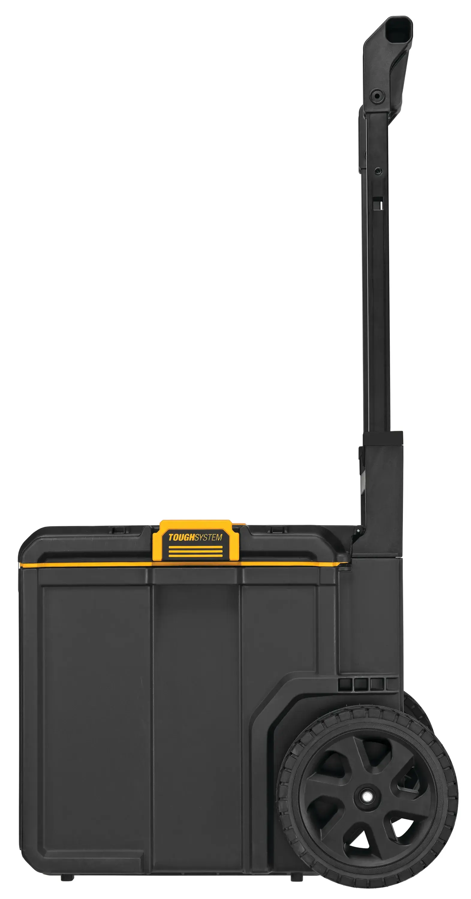 Left profile of tough system 2.0 rolling toolbox.
