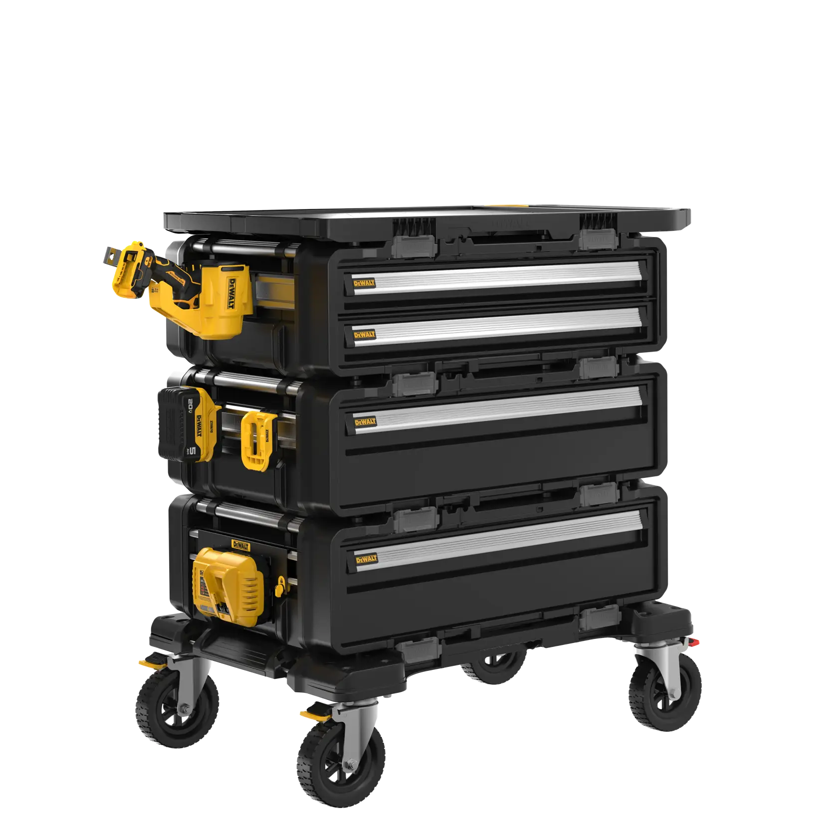 Power Tool Storage Kit on White