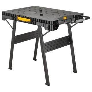 Profile of an express folding workbench.