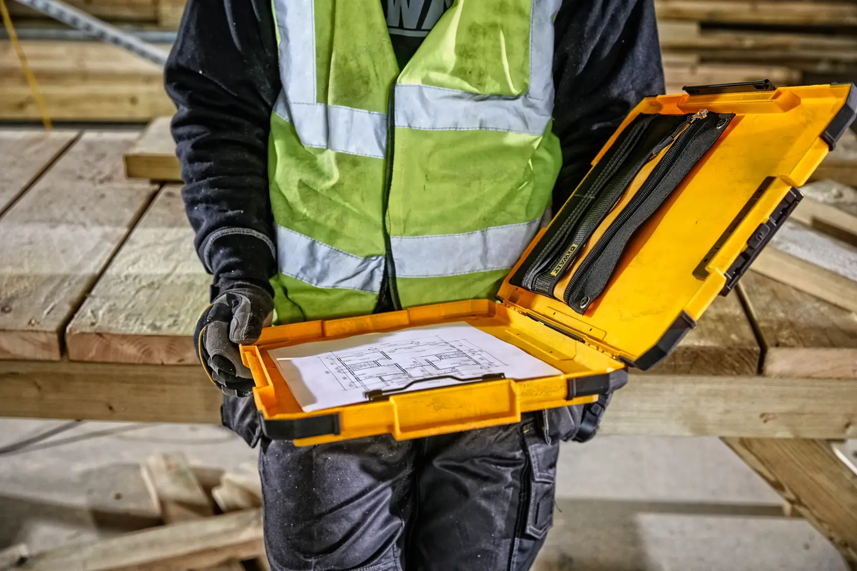 T stak Mobile storage clipboard carrying documents.rn