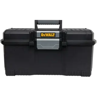 Close up of 24 inch One touch tool box.
